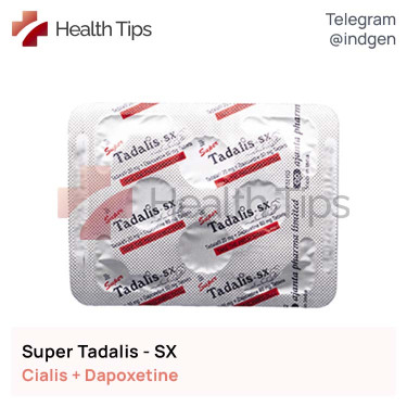 Сіаліс SUPER TADALIS SX купити ціна відгуки інструкції