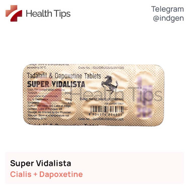 Сіаліс SUPER VIDALISTA купити ціна відгуки інструкції