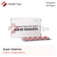 Cialis SUPER VIDALISTA buy price reviews instructions