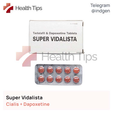 Сіаліс SUPER VIDALISTA купити ціна відгуки інструкції