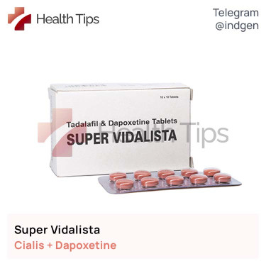 Сіаліс SUPER VIDALISTA купити ціна відгуки інструкції