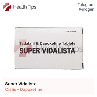 Сіаліс SUPER VIDALISTA купити ціна відгуки інструкції