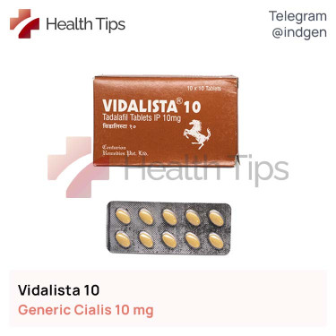 Сіаліс VIDALISTA 10 купити ціна відгуки інструкції