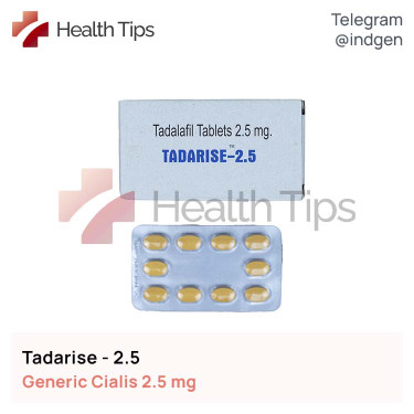 Сіаліс TADARISE 2.5 купити ціна відгуки інструкції