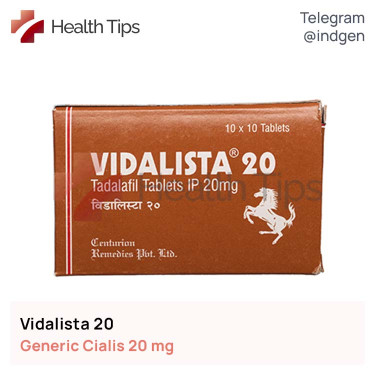 Сіаліс VIDALISTA 20 купити ціна відгуки інструкції