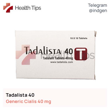 Сіаліс TADALISTA 40 купити ціна відгуки інструкції