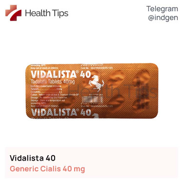 Сіаліс VIDALISTA 40 купити ціна відгуки інструкції