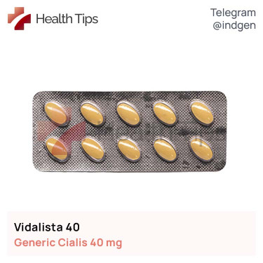 Сіаліс VIDALISTA 40 купити ціна відгуки інструкції