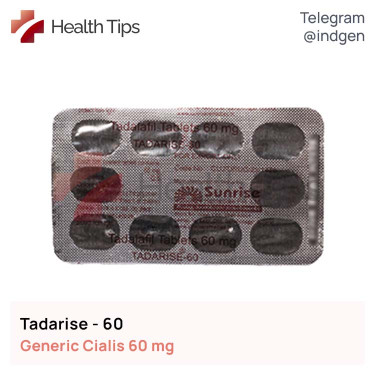 Сіаліс TADARISE 60 купити ціна відгуки інструкції