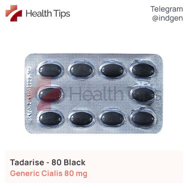 Сіаліс TADARISE 80 BLACK купити ціна відгуки інструкції