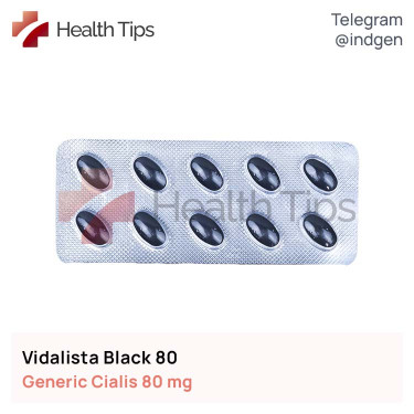 Сіаліс VIDALISTA 80 BLACK купити ціна відгуки інструкції