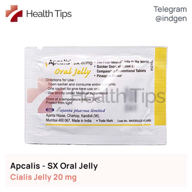Сіаліс APCALIS SX ORAL JELLY купити ціна відгуки інструкції