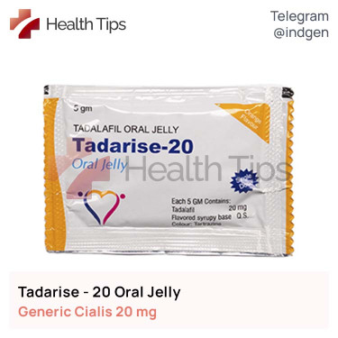 Сіаліс TADARISE ORAL JELLY купити ціна відгуки інструкції