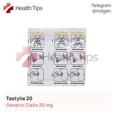 Сіаліс TASTYLIA 20 купити ціна відгуки інструкції