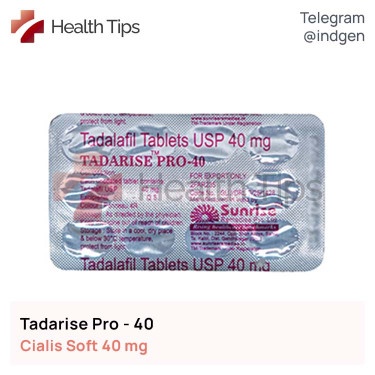 Сіаліс TADARISE PRO-40 купити ціна відгуки інструкції