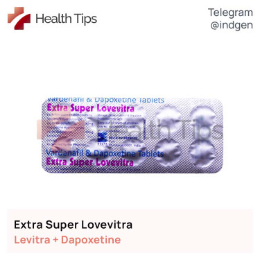Левітра EXTRA SUPER LOVEVITRA купити ціна відгуки інструкції