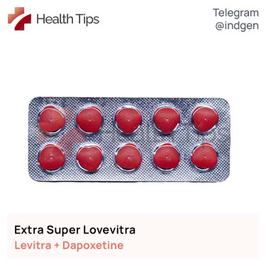 Левітра EXTRA SUPER LOVEVITRA купити ціна відгуки інструкції