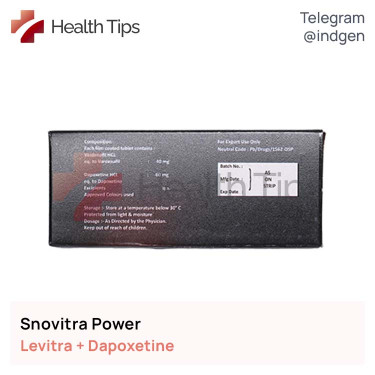 Левітра SNOVITRA POWER купити ціна відгуки інструкції