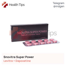 Левітра SNOVITRA SUPER POWER купити ціна відгуки інструкції