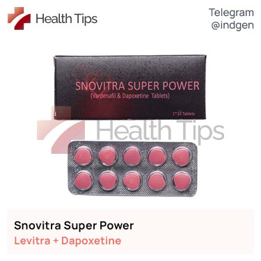 Левітра SNOVITRA SUPER POWER купити ціна відгуки інструкції