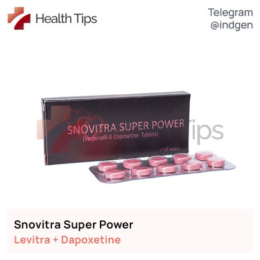 Левітра SNOVITRA SUPER POWER купити ціна відгуки інструкції
