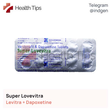 Левітра SUPER LOVEVITRA купити ціна відгуки інструкції