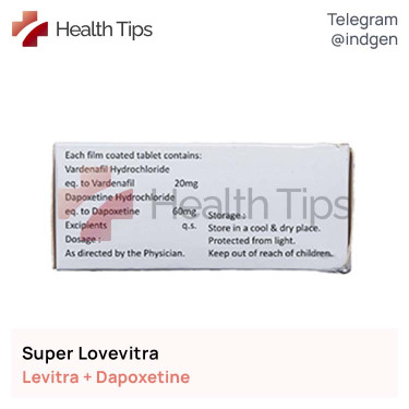 Левітра SUPER LOVEVITRA купити ціна відгуки інструкції