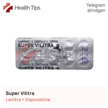 Левітра SUPER VILITRA купити ціна відгуки інструкції