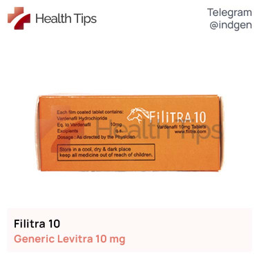 Левітра FILITRA 10 купити ціна відгуки інструкції