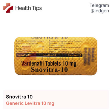 Левітра SNOVITRA 10 купити ціна відгуки інструкції