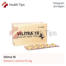 Левітра VILITRA 10 купити ціна відгуки інструкції