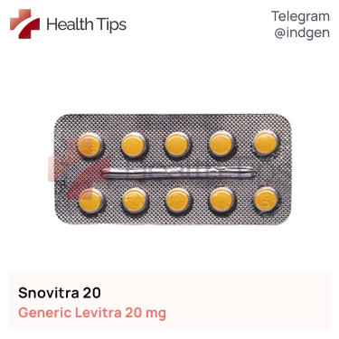 Левітра SNOVITRA 20 купити ціна відгуки інструкції