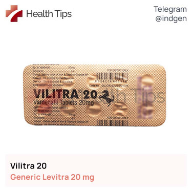 Левітра VILITRA 20 купити ціна відгуки інструкції