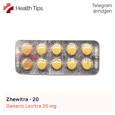 Левітра ZHEWITRA 20 купити ціна відгуки інструкції