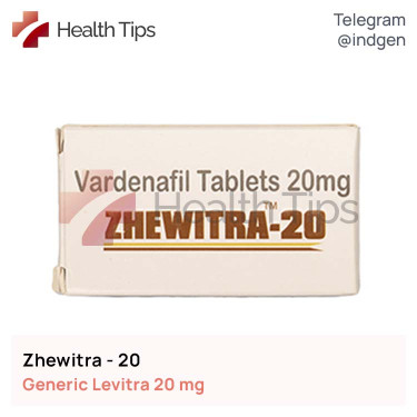 Левітра ZHEWITRA 20 купити ціна відгуки інструкції