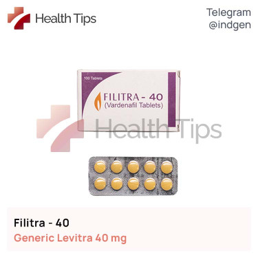 Левітра FILITRA 40 купити ціна відгуки інструкції