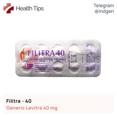 Левітра FILITRA 40 купити ціна відгуки інструкції