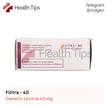 Левітра FILITRA 40 купити ціна відгуки інструкції