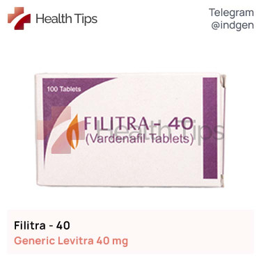 Левітра FILITRA 40 купити ціна відгуки інструкції