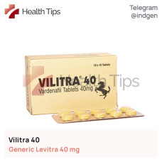 Левітра VILITRA 40 купити ціна відгуки інструкції