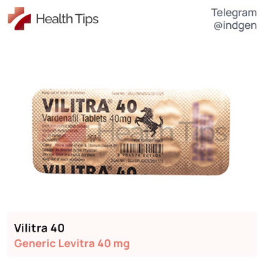 Левітра VILITRA 40 купити ціна відгуки інструкції