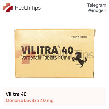 Левітра VILITRA 40 купити ціна відгуки інструкції