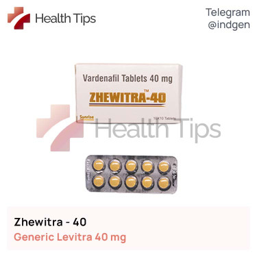 Левітра ZHEWITRA 40 купити ціна відгуки інструкції