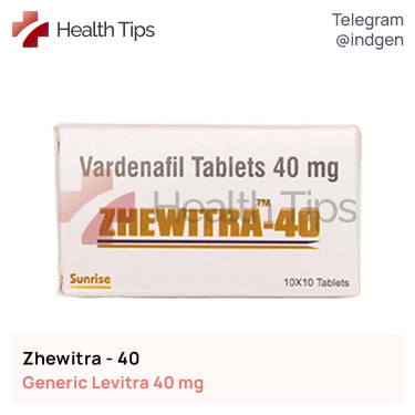Левітра ZHEWITRA 40 купити ціна відгуки інструкції