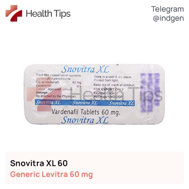 Левітра SNOVITRA XL 60 купити ціна відгуки інструкції