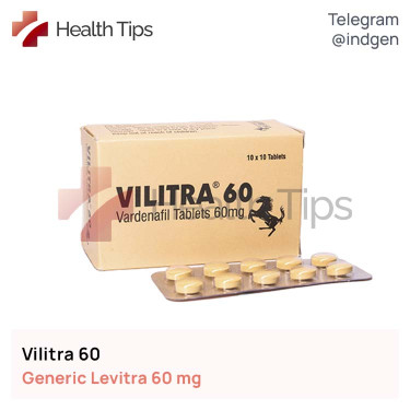 Левітра VILITRA 60 купити ціна відгуки інструкції