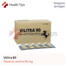Левітра VILITRA 80 купити ціна відгуки інструкції