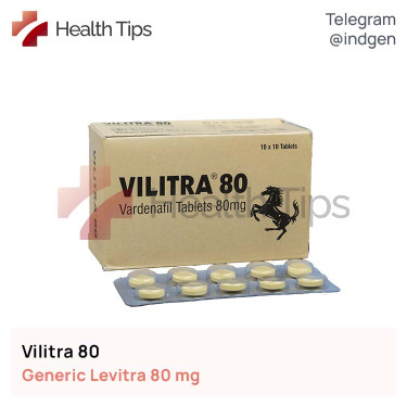 Левітра VILITRA 80 купити ціна відгуки інструкції