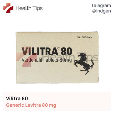 Левітра VILITRA 80 купити ціна відгуки інструкції