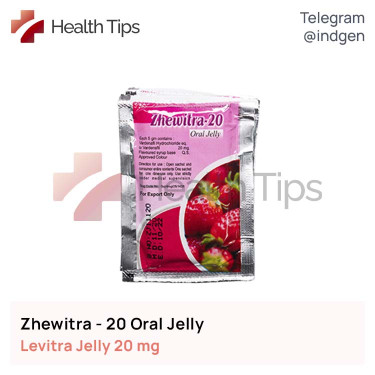 Левітра ZHEWITRA ORAL JELLY 20 купити ціна відгуки інструкції
